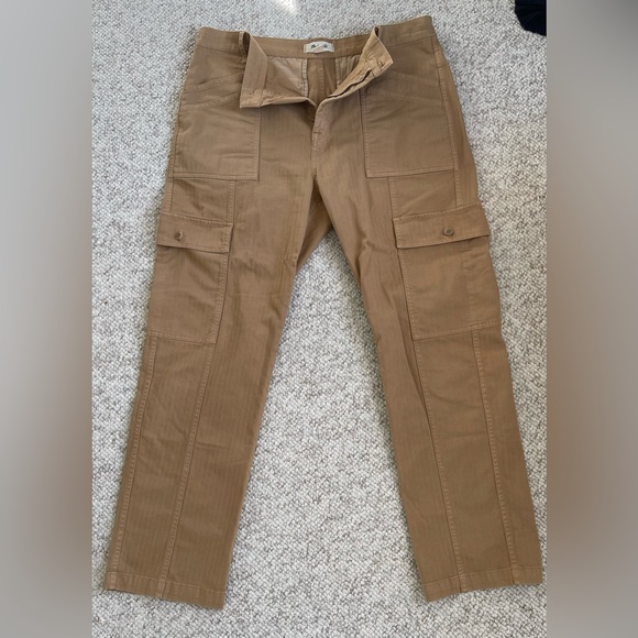 Madewell size 32 cargo pants. Tan worn twice - Picture 1 of 8